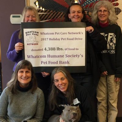 Whatcom Humane Society, 2017 Holiday Pet Food Drive, Whatcom Pet Care